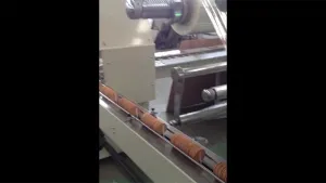 Бесподдонная горизонтальная упаковочная машина SF-N (для упаковки печенья на ребре)